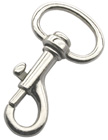 These short profile swivel head snap hooks come with a variety of swivel heads for unique application.