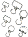 Swivel Head Connector - For Round Cord, String, Wire and Flat Straps With Open-Eye - For Easy Hook-Up