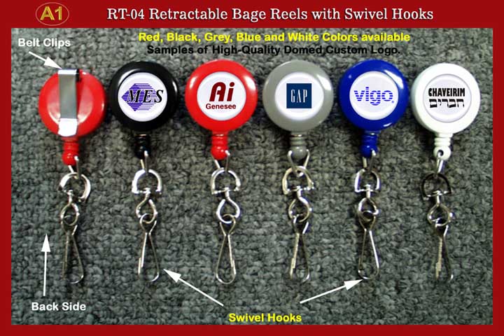 A1 Custom Logo Retractable Swivel Hook