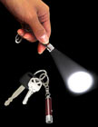 Keychain Lights: Handy and small size  flash lights.
