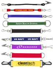 5/8" Plain Color Ez-Adjustable 2-End Lanyards.