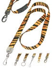 Luxurious Tiger Straps: Tiger Print Straps, Tiger Stripes or Tiger Pattern Printed Straps.