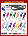 Easy-Snap-On Neck Lanyards.