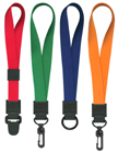 Plain Color No-metal Hardware Wrist Lanyards